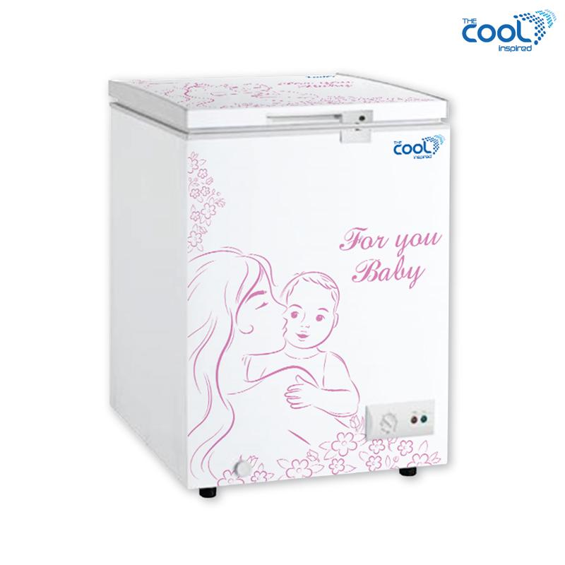 The Cool ตู้แช่แข็งฝาทึบ รุ่น SARAH 3.5 (ติดสติ๊กเกอร์)