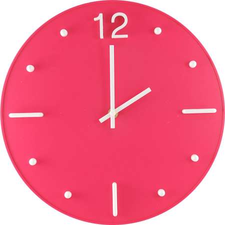 ส่งทุกจังหวัด Giavani นาฬิกาแขวน 12 นิ้ว รุ่น GN3491 - สีชมพู ลดราคามากๆ