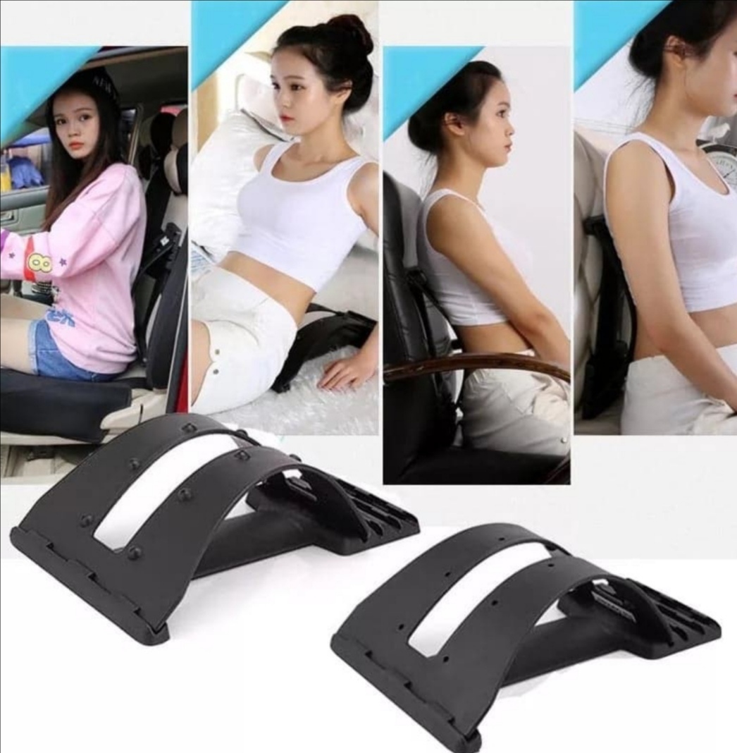 แผ่นดัดหลัง อุปกรณ์สุขภาพช่วยปรับนวดกระดูกสันหลัง ดัดหลัง แผ่นนวดหลัง Lumbar support