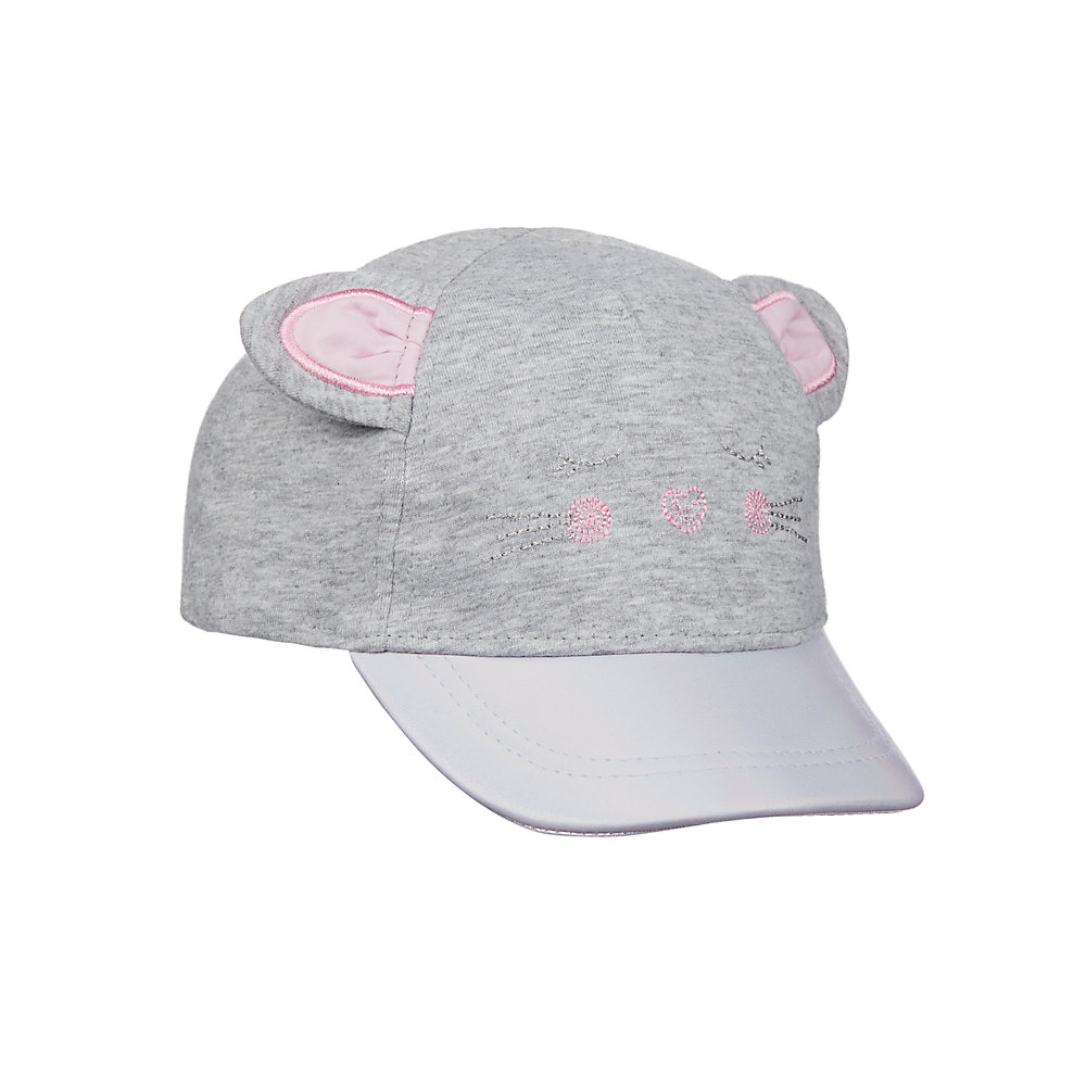 หมวกเด็ก mothercare shiny 3d cat cap VD349