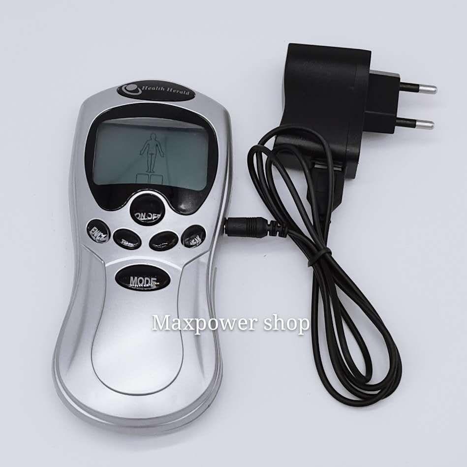 Maxpower เครื่องนวดกระตุ้นไฟฟ้า แปะกระตุ้น แบบ 4 จุด ปรับได้หลายโปรแกรม