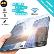 2560X1600 IPS Screen Dual SIM 4G Tablet PC, Android 8.1