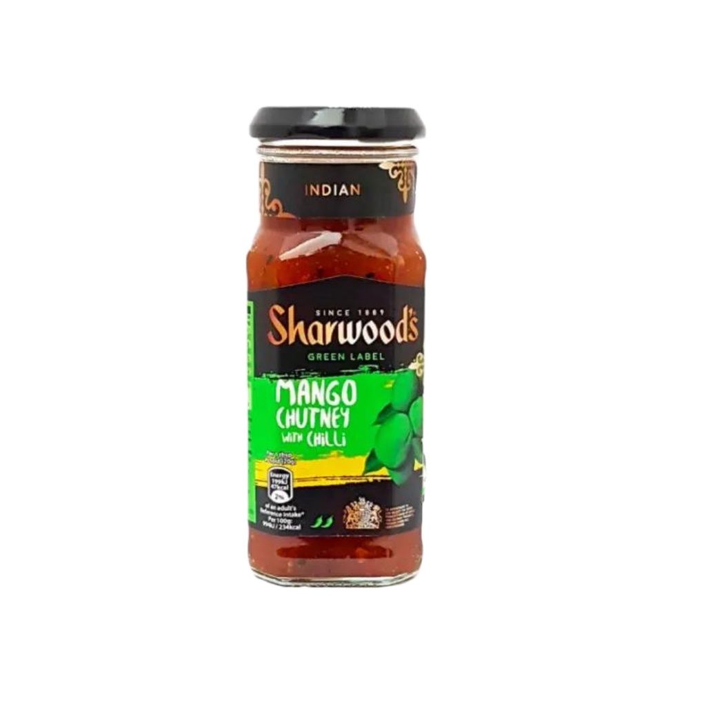 New Normal 💎 (x 1) Sharwood&amp;#39;s Mango Chutney with Chilli 360g ชัทนีย์ ...