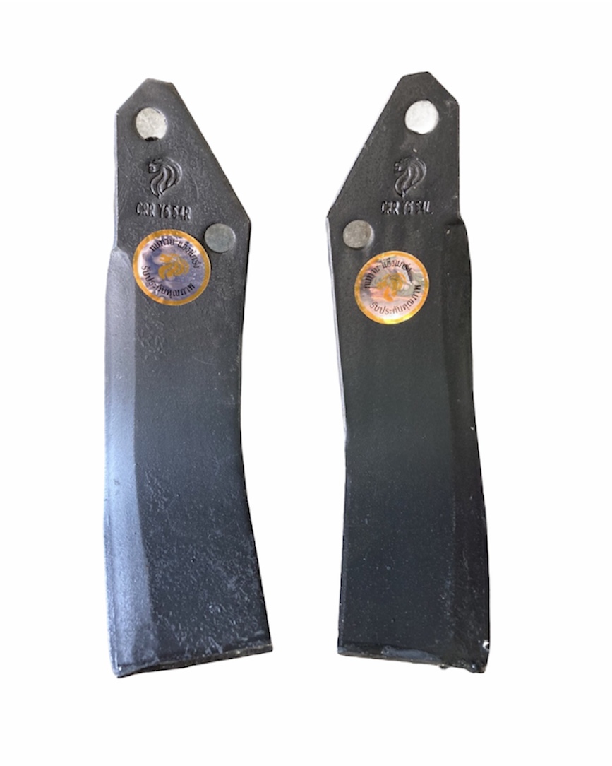 ใบโรตารี่ ยันมาร์ใบมีดจอบหมุน ใบมีดตีดิน  (เลือกใบซ้าย ชุดละ 10ใบ-ใบขวา ชุดละ 10ใบ)