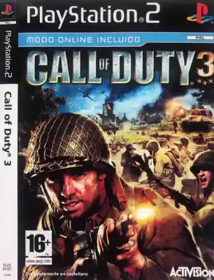 แผ่นเกมส์ PS2 Call of Duty 3