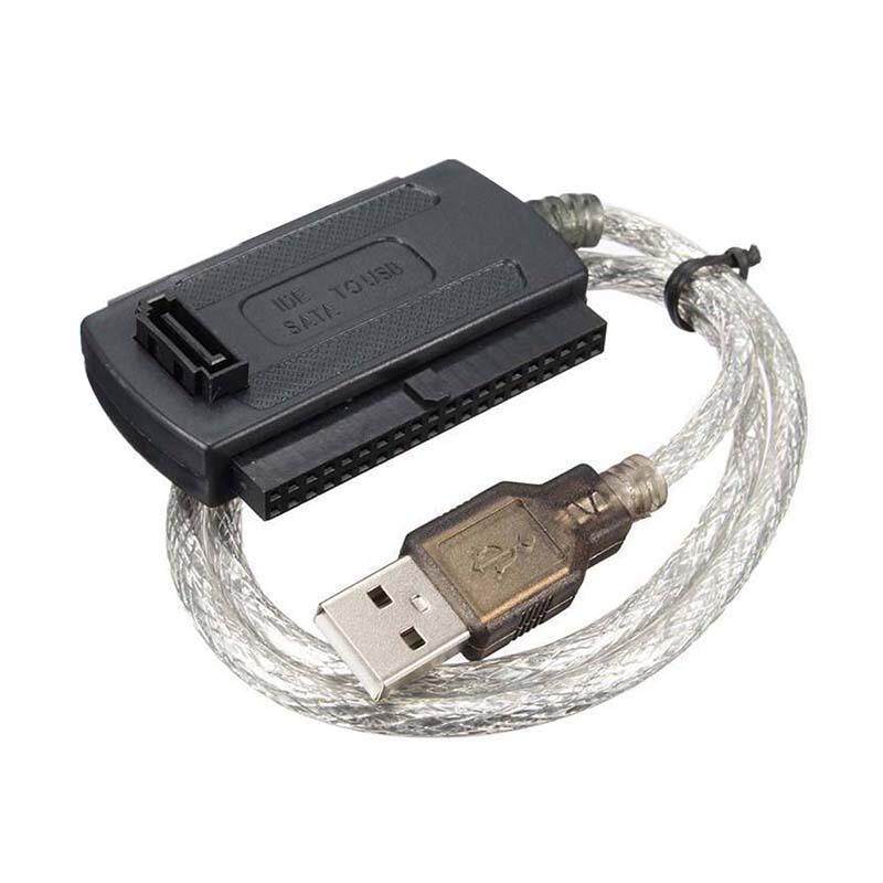 Bảng giá USB 2.0 Male to IDE SATA 2.5  3.5  Converter Adapter Cable Hard Drive HDD Black Phong Vũ
