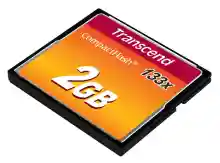ภาพขนาดย่อของภาพหน้าปกสินค้าCF Card Transcend 2GB Compact Flash 30 MB/s 133x - รับประกัน 5 ปี จากร้าน GIGSHOP_COM บน Lazada ภาพที่ 1