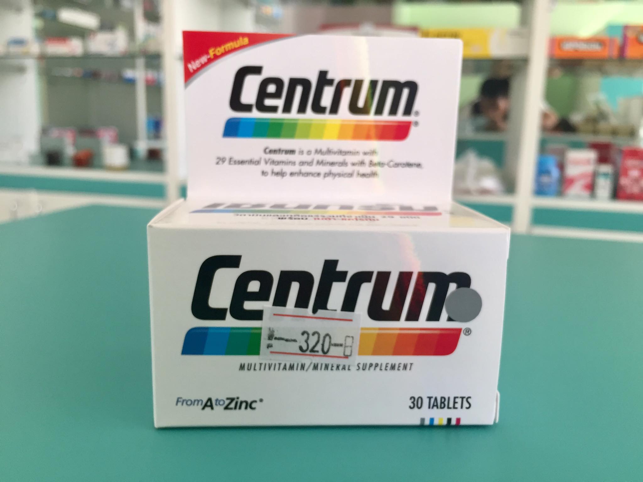 Centrum Multivitamin A to Zinc เซ็นทรัท มัลติวิตามิน เอ ทู ซิงค์ 30/100 ...
