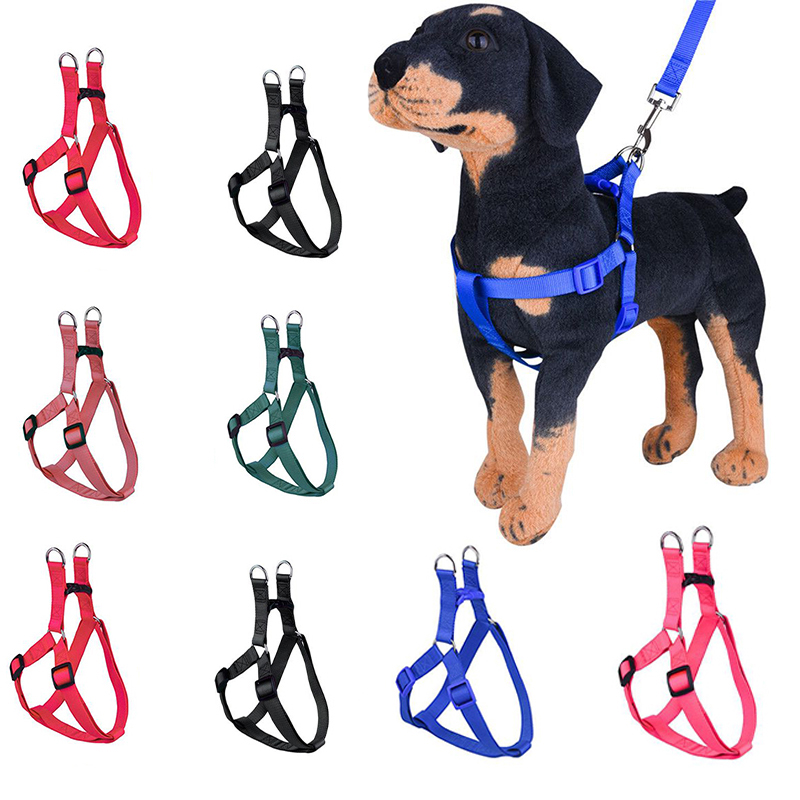 QB Adjustable Small Pet Hamster Leash Harness Set With Bells Ferrets