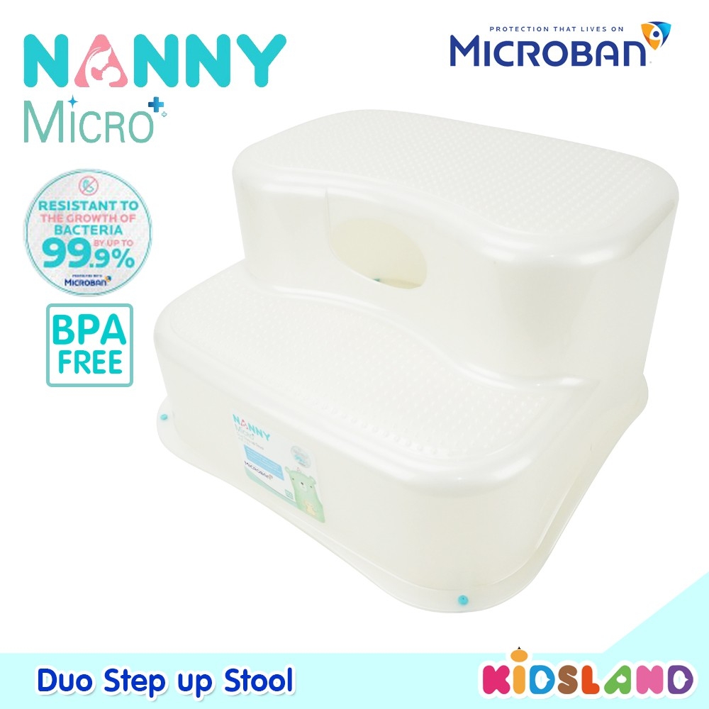 Nanny Microban เก้าอี้ 2 ชั้น Duo Step up Stool [N254]