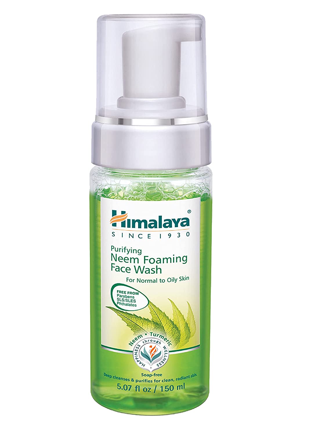 Himalaya Purifying Neem Foaming Face Wash หิมาลายา นีม โฟมมิ่ง เฟซวอซ ขนาด 150 ml. จำนวน 1 ขวด