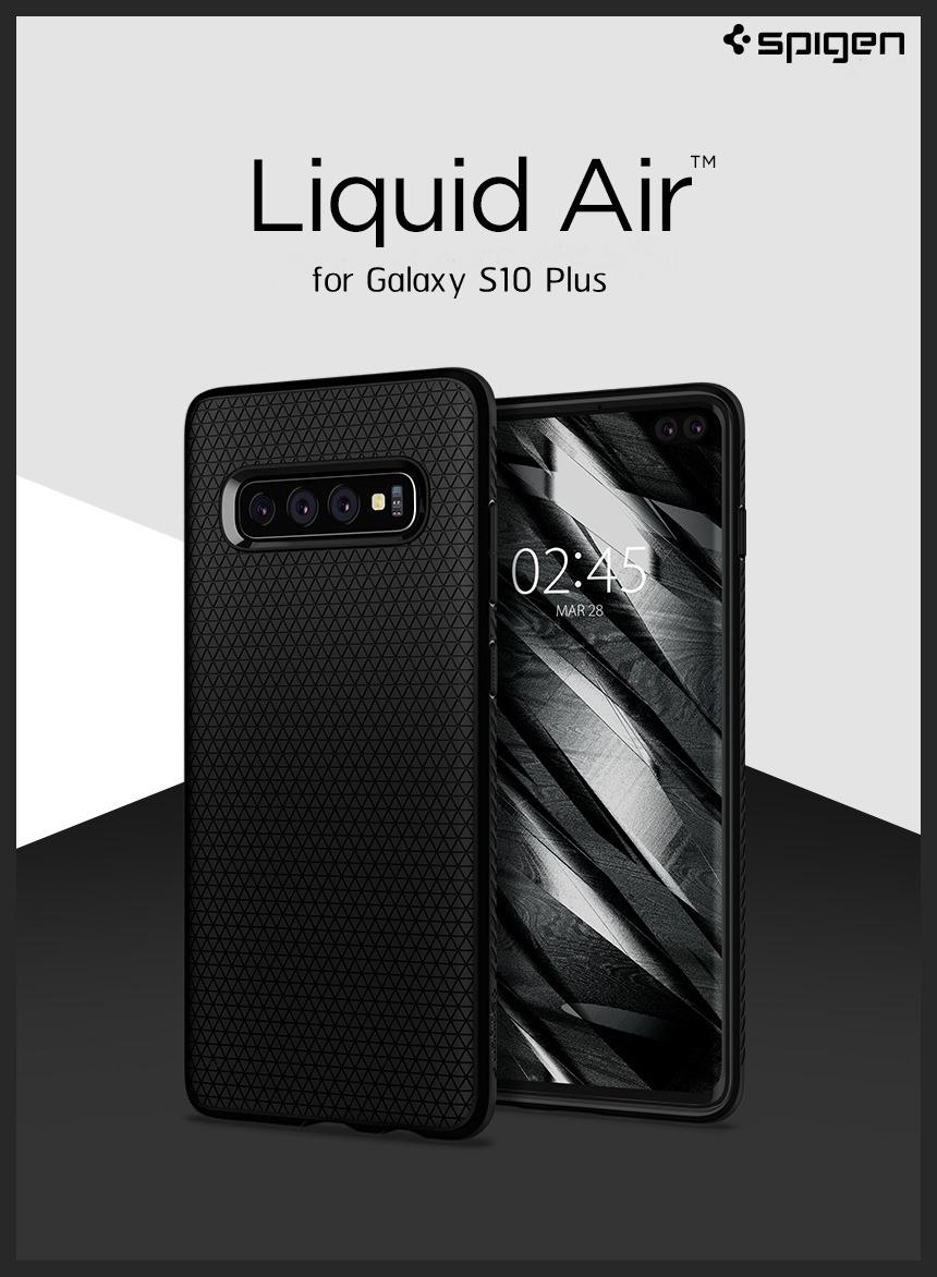 เคส S10+ Galaxy S10 Plus Spigen Liquid Air Case **ของแท้** mma shop