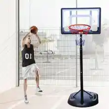 ภาพขนาดย่อของภาพหน้าปกสินค้าB&G แป้นบาสเก็ตบอล ห่วงบาส แป้นบาส แป้นบาสตั้งพื้น สามารถเล่นได้ทั้งเด็กและผู้ใหญ่ Basketball Hoop Basketball Stand รุ่น S032 จากร้าน B&G บน Lazada ภาพที่ 2