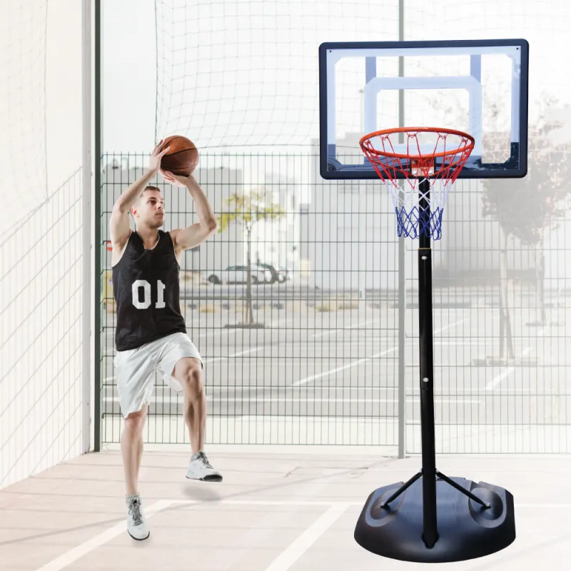 ภาพสินค้าB&G แป้นบาสเก็ตบอล ห่วงบาส แป้นบาส แป้นบาสตั้งพื้น สามารถเล่นได้ทั้งเด็กและผู้ใหญ่ Basketball Hoop Basketball Stand รุ่น S032 จากร้าน B&G บน Lazada ภาพที่ 2