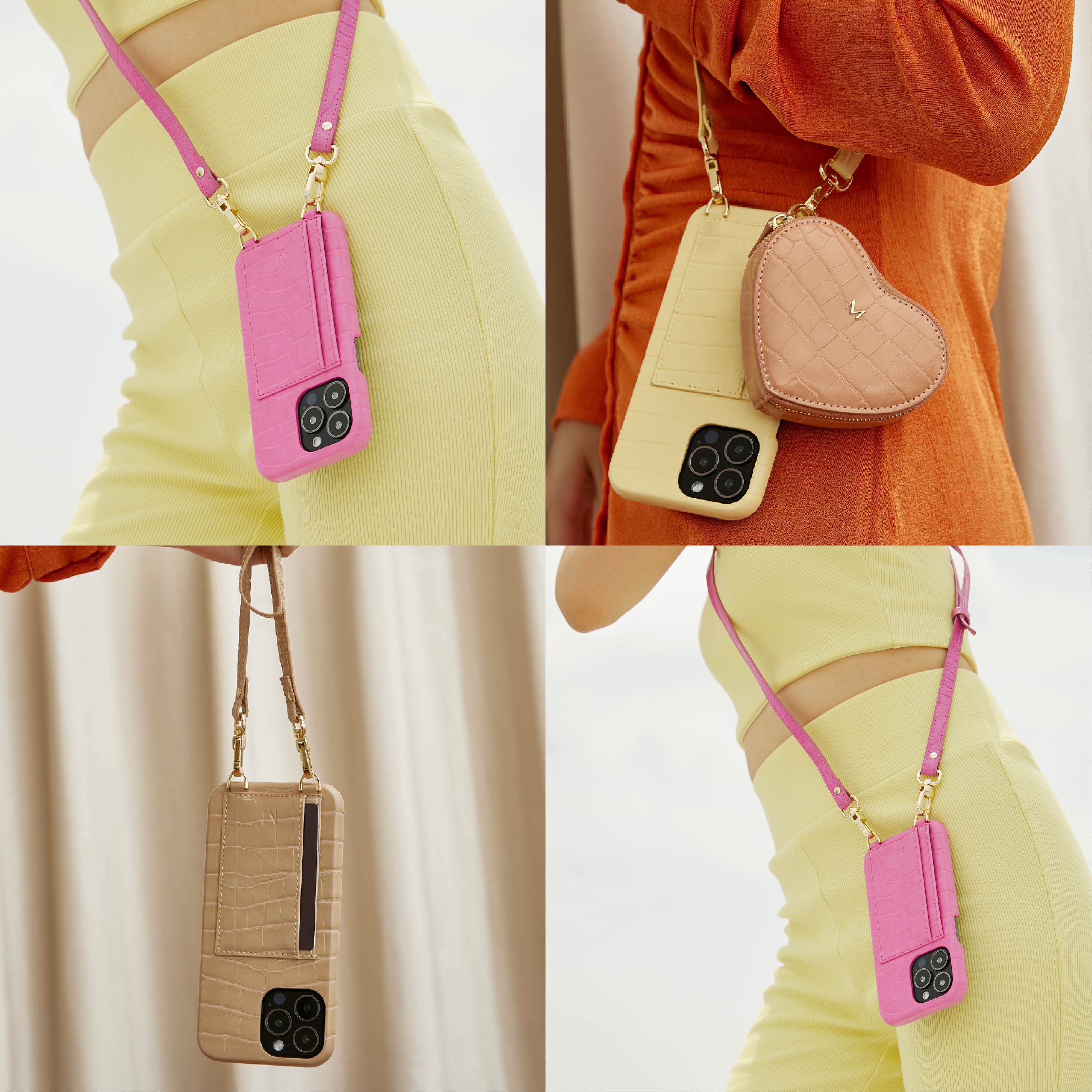 Muse Strap Card Holder Phone Case Warm Tone 1414plus14pro 14pro Max Muse On The Move Thaipick 7800