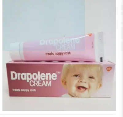 Drapolene cream ดราโพลีน ครีม รักษาผื่นคันและผื่นแพ้จากผ้าอ้อมและรอยแดงตามข้อพับ 55 กรัม [0012]