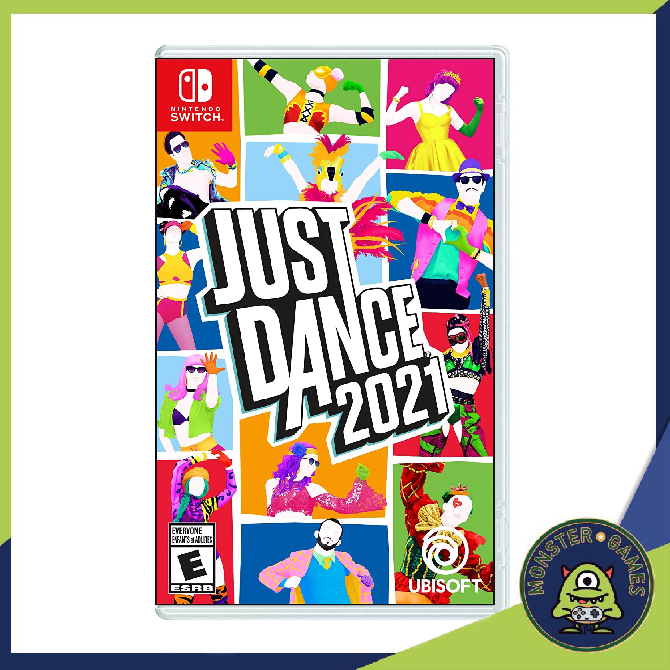 Just Dance 2021 Nintendo Switch game (เกมส์ Nintendo Switch)(ตลับเกมส์Switch)(แผ่นเกมส์Switch)(ตลับเกมส์สวิต)(Just Dance 2021 Switch)