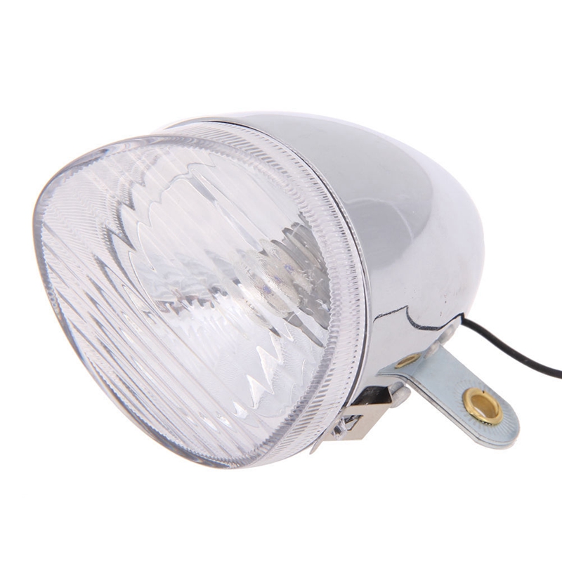 Bicycle Dynamo Lights Set Headlight Rearlight LED Bicycle Light Motorized Bike Friction Dynamo Generator Head Tail Light