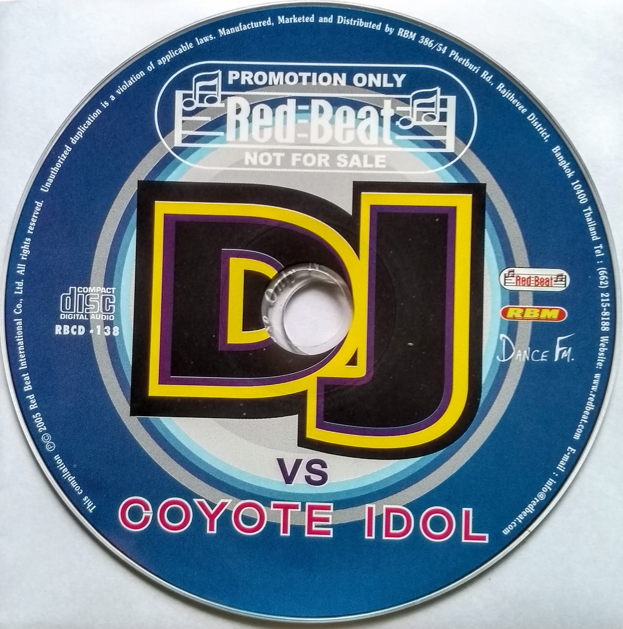 CD (Promotion) Various Artists - DJ. VS Coyote Idol (CD Only)