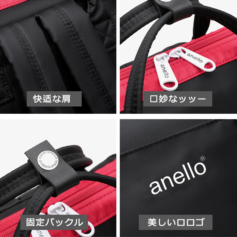 พร้อมส่ง‼️ กระเป๋า Anello Mickey ใบใหญ่ มี 5 / กระเป๋า Anello Đisnēy 2020 Polyester Canvas Backpack Limited-AN603 สี สีชมพู สี สีชมพู
