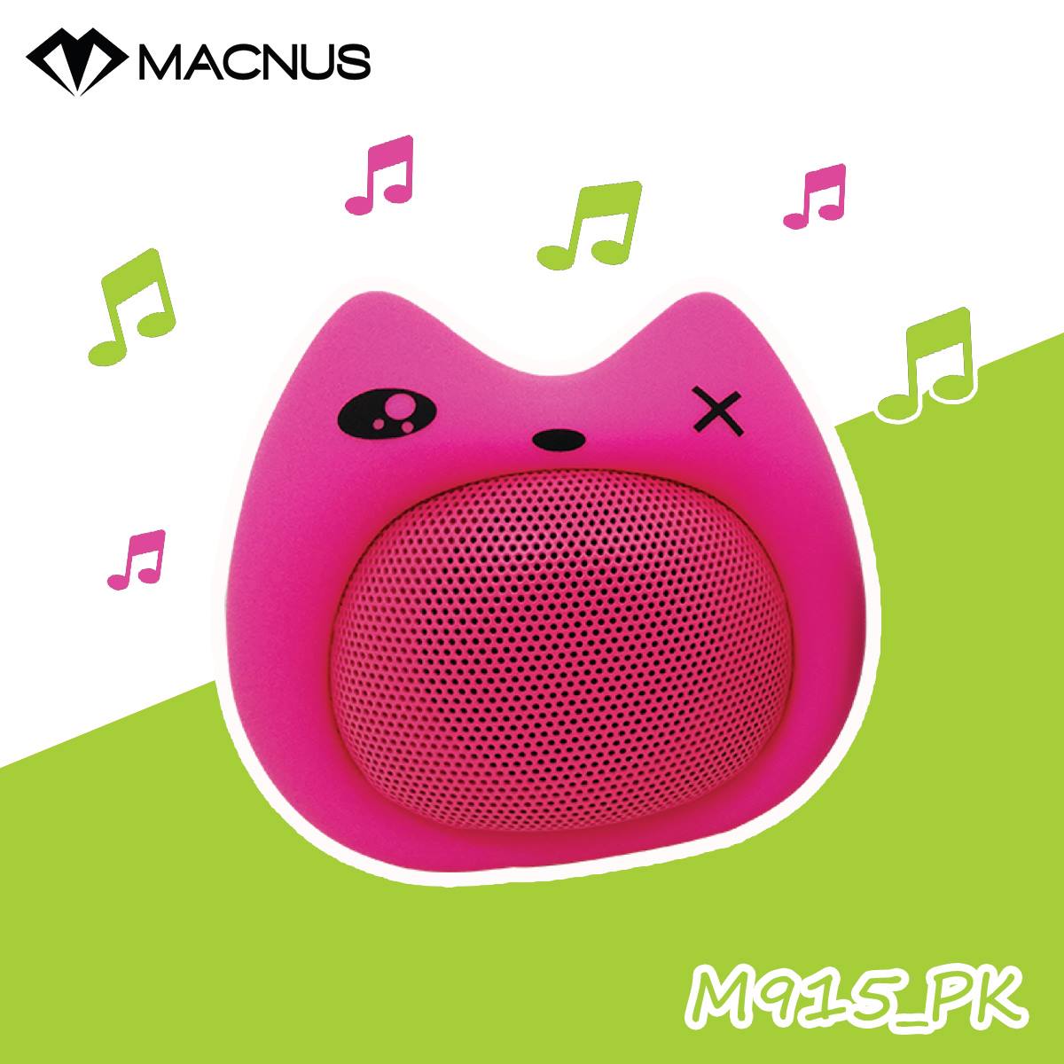 MACNUS Mini Bluetooth Speaker รุ่น MINI CAT M915