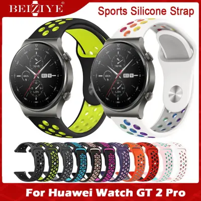 22mm Sport Silicone Strap For Huawei Watch GT 2 Pro Smart Watch Band Smart Wristbands for HUAWEI WATCH GT2 Pro Wristband Accessories