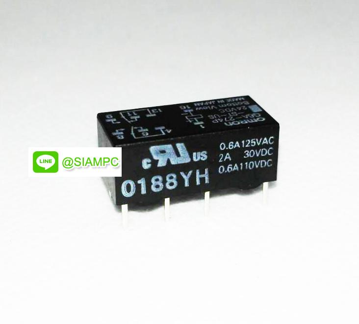 Omron G6A 274P ST US 5 VDC Relè per PCB 5 V/DC 2 A 2 scambi 1 pz Omron G6A 274P ST US 5 VDC Relè per PCB 5 V/DC 2 A 2 scambi 1 pz