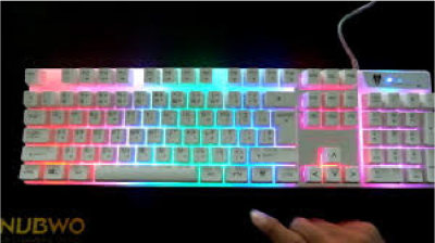ดูภาพ NUBWO SAVAGE GAMING KEYBOARD NK-18 RUBBER DOME SWITCH / 12 HOT KEYS / LED SOUND LIGHT คีบอร์ดเกมส์มิ่ง มีไฟ !!! MUST HAVE !!! # NUBWO GAMING เพิ่มเติม NUBWO SAVAGE GAMING KEYBOARD NK-18 RUBBER DOME SWITCH / 12 HOT KEYS / LED SOUND LIGHT คีบอร์ดเกมส์มิ่ง มีไฟ !!! MUST HAVE !!! # NUBWO GAMING