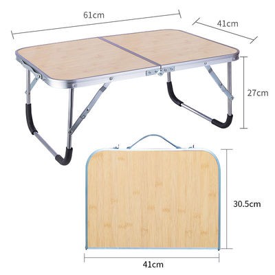 SALE !!!! โต๊ะพับได้ โต๊ะญี่ปุ่นพกพา ขนาด 60x40x27 Cm. TB-6002 (ใหม่ล่าสุด) โต๊ะไม้พับได้ โต๊ะสนาม โต๊ะปิกนิก โต๊ะคอมพับได้