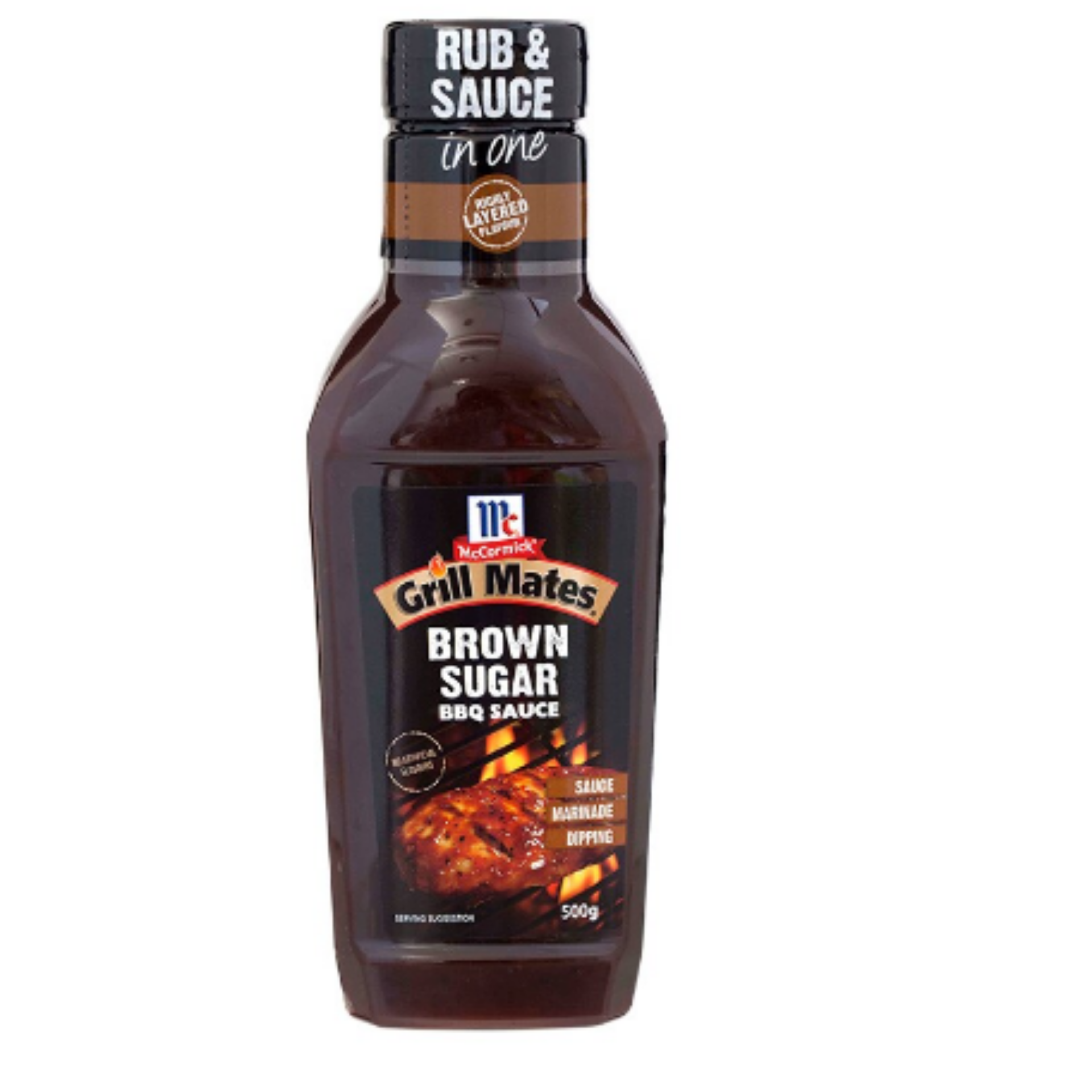 McCormick ซอสบาร์บีคิว Grill Mates BBQ Sauce brown sugar สำหรับคนที่ชอบ