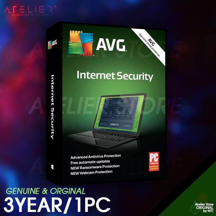 AVG Internet Security - 3 ปี/ 1 เครื่อง - ของแท้