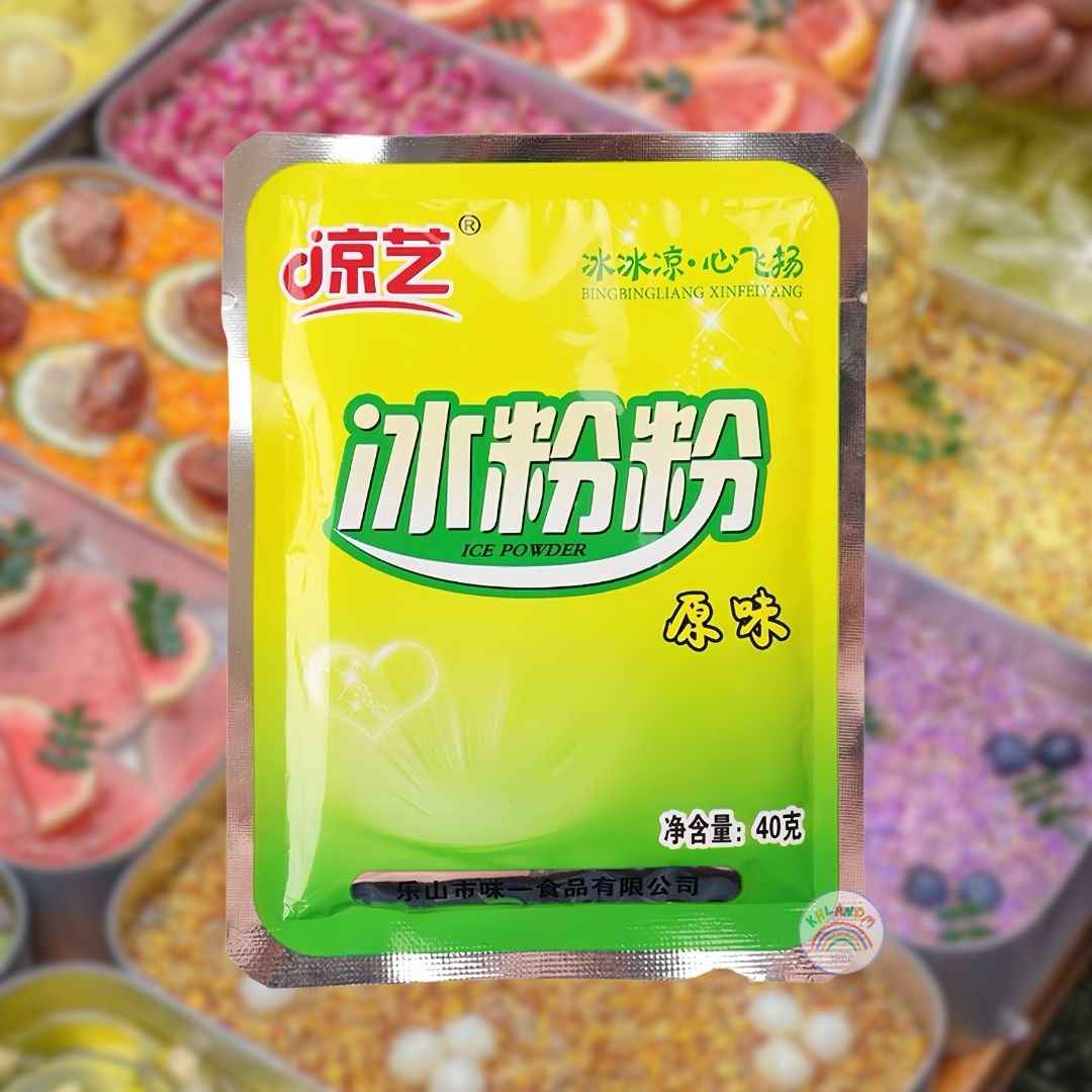 ผงวุ้น ผงเยลลี่ Ice Jelly Powder ปิงเฟิ่น 40กรัม/ซอง ผงเยลลี่สำเร็จรูป