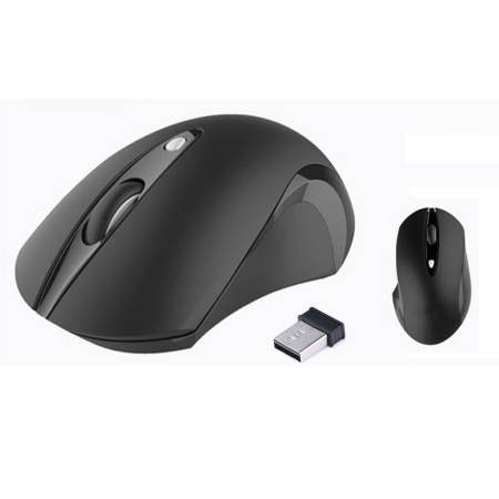 9FINAL G189 Wireless Mouse เมาส์ไร้สาย 10 Meters 2.4GHz USB 1000/1200/1600dpi Optical Mouse for Notebook Laptop Users สีดำ