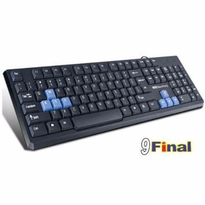 ดูภาพ 9FINAL Water Proof USB Gaming Keyboard รุ่น KBH100 - Black เกมส์มิ่ง คีย์บอร์ดแบบมีสาย กันน้ำ USB เพิ่มเติม 9FINAL Water Proof USB Gaming Keyboard รุ่น KBH100 - Black เกมส์มิ่ง คีย์บอร์ดแบบมีสาย กันน้ำ USB