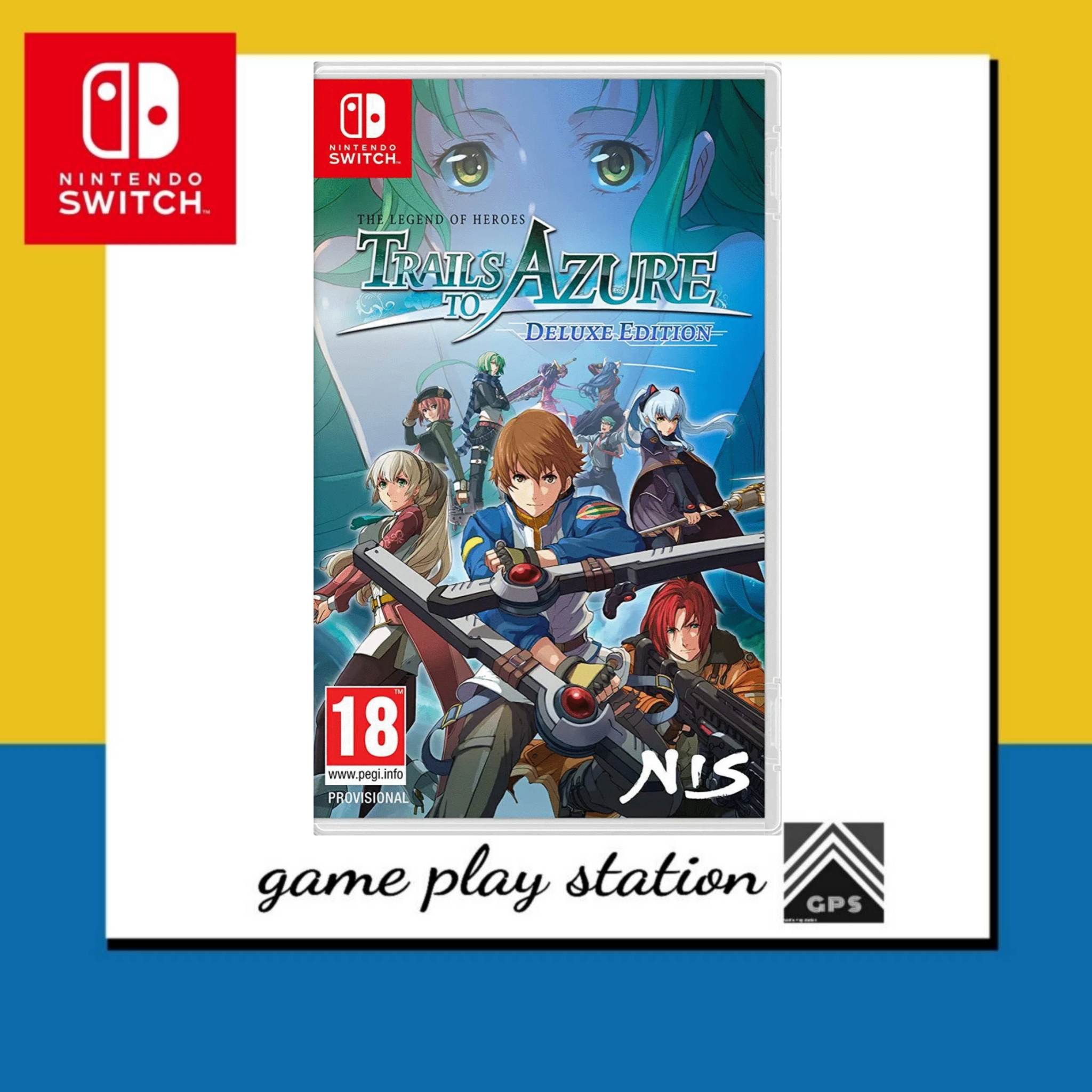 nintendo switch the legend of herors trails to azure deluxe edition ( english ) zone 1 zone 2