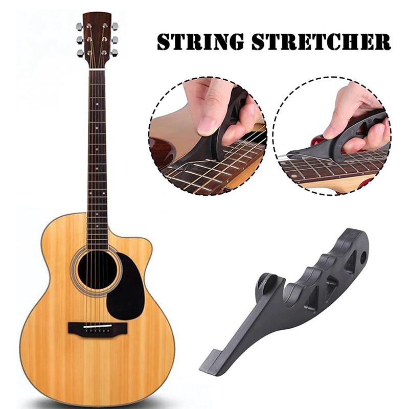 1Set Guitar String Stretcher Multifunctional Guitar String Winder Guitar Adjustment Tool Set