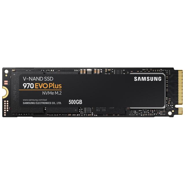 Samsung SSD 970 EVO Plus, 500GB, M.2 NVMe PCIe Gen 3.0 x4, Samsung V