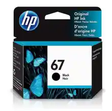ภาพขนาดย่อของสินค้าหมึกอิงค์เจ็ท 67 HP 3YM56AA สีดำ รองรับเครื่องพิมพ์ HP Deskjet 1210,2330,2333,2720,2722.