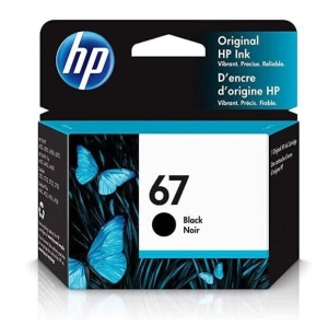 ภาพหน้าปกสินค้าหมึกอิงค์เจ็ท 67 HP 3YM56AA สีดำ  รองรับเครื่องพิมพ์ HP Deskjet 1210,2330,2333,2720,2722. ซึ่งคุณอาจชอบสินค้านี้