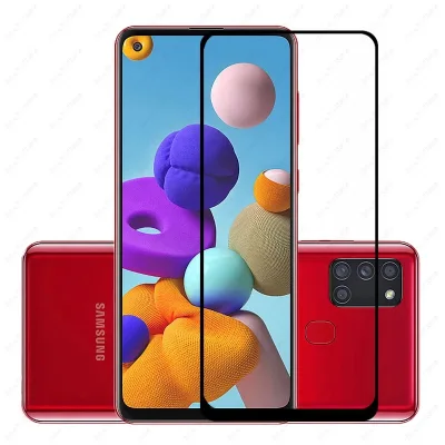 ⚡รับประกันสินค้า⚡ Samsung galaxy A21s ฟิล์มกระจกเต็มจอ ฟิล์มกระจกนิรภัย Samsung ฟิล์มซัมซุง ฟิมกระจก ฟิล์มขอบดำ ฟิล์มกันกระแทก Samsung A21S สินค้าใหม่