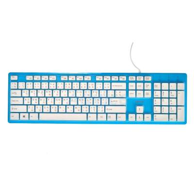 OKER  คีย์บอร์ด USB Keyboard (KB-518) Blue