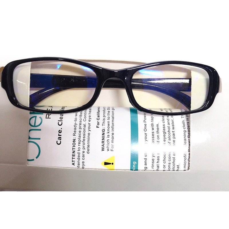 Reading Glasses W/Case # Rg11007 (Pwr-2) Glass 1 PC main image 1