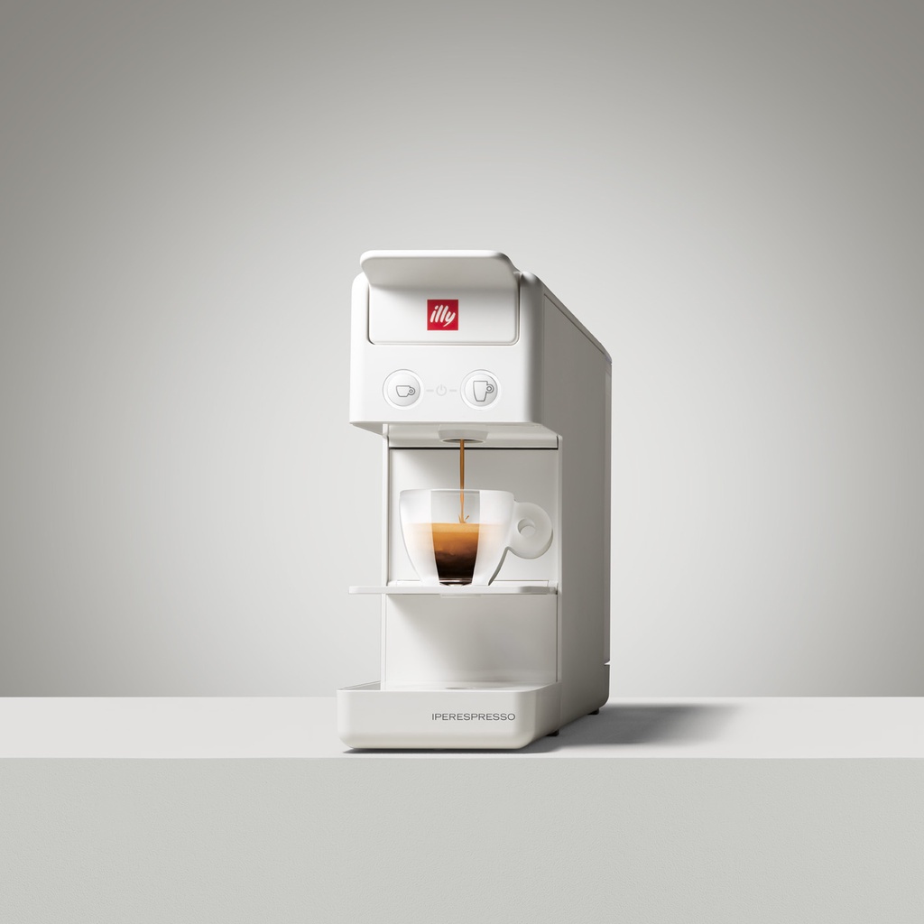 ILLY เครื่องชงกาแฟแคปซูล รุ่น Y3.3 สีขาว Y3.3 IPERESPRESSO COFFEE