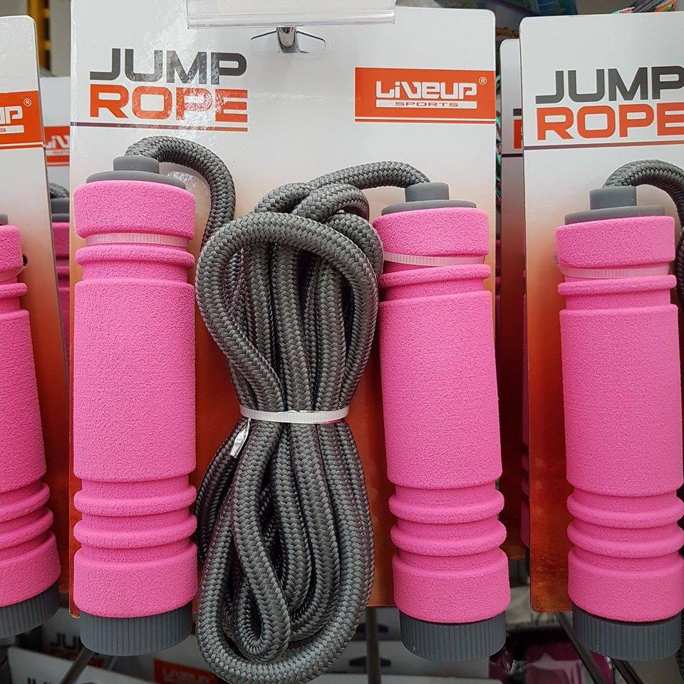 เชือกกระโดด jump rope สีชมพู  สินค้าคุณภาพดี