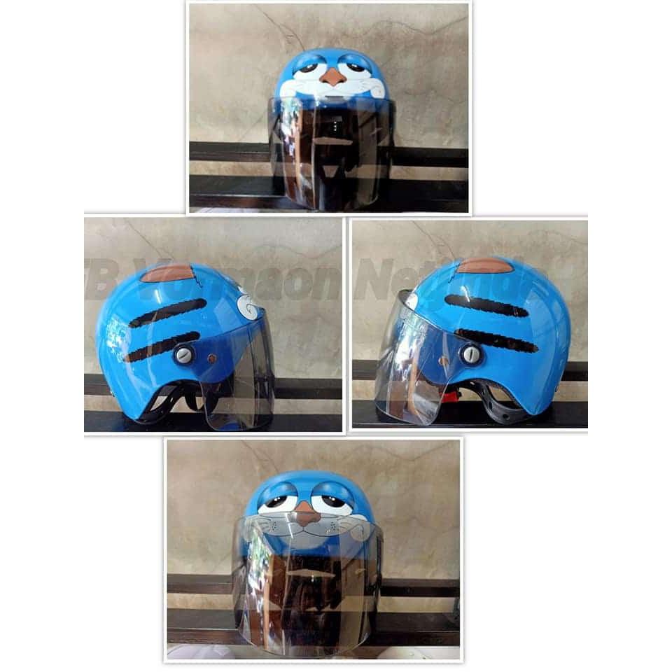 ขาย เหมวกกันน็อคเด็ก 2-3 ขวบขึ้นไป  ( แถมฟรี แว่นบังแดด )  แมว สีน้ำเงิน หมวกกันน็อค หมวกกันน็อคเด็ก หมวกกันน็อคผู้ใหญ่ หมวกกันน็อค 3 กระดุม หมวกกันน็อคเต็มใบ  หมวกกันน็อคครึ่งใบ ของแท้