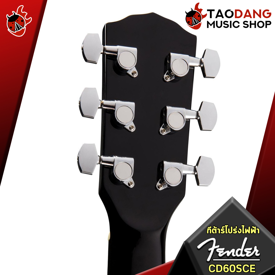 [กทม.&ปริมณฑล ส่งGrabด่วน] กีต้าร์โปร่ง,โปร่งไฟฟ้า Fender CD60S , CD60SCE [ฟรีของแถม][พร้อมSet Up&QCเล่นง่าย][ประกันจากศูนย์][แท้100%][ผ่อน0%][ส่งฟรี] เต่าแดง