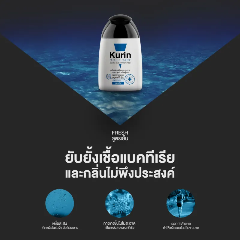 ภาพสินค้าKurin Care เจลทำความสะอาดจุดซ่อนเร้นชาย สูตรผู้ชาย ครีมอาบน้ำชาย ช่วยทำความสะอาดจุดซ่อนเร้นคุณผู้ชาย สารสกัดจาก กวาวเครือแดง สูตรเย็น ขนาด 90 ml. (ผลิตภัณฑ์อาบน้ำและดูแลผิวกาย) จากร้าน Kurin Care บน Lazada ภาพที่ 7