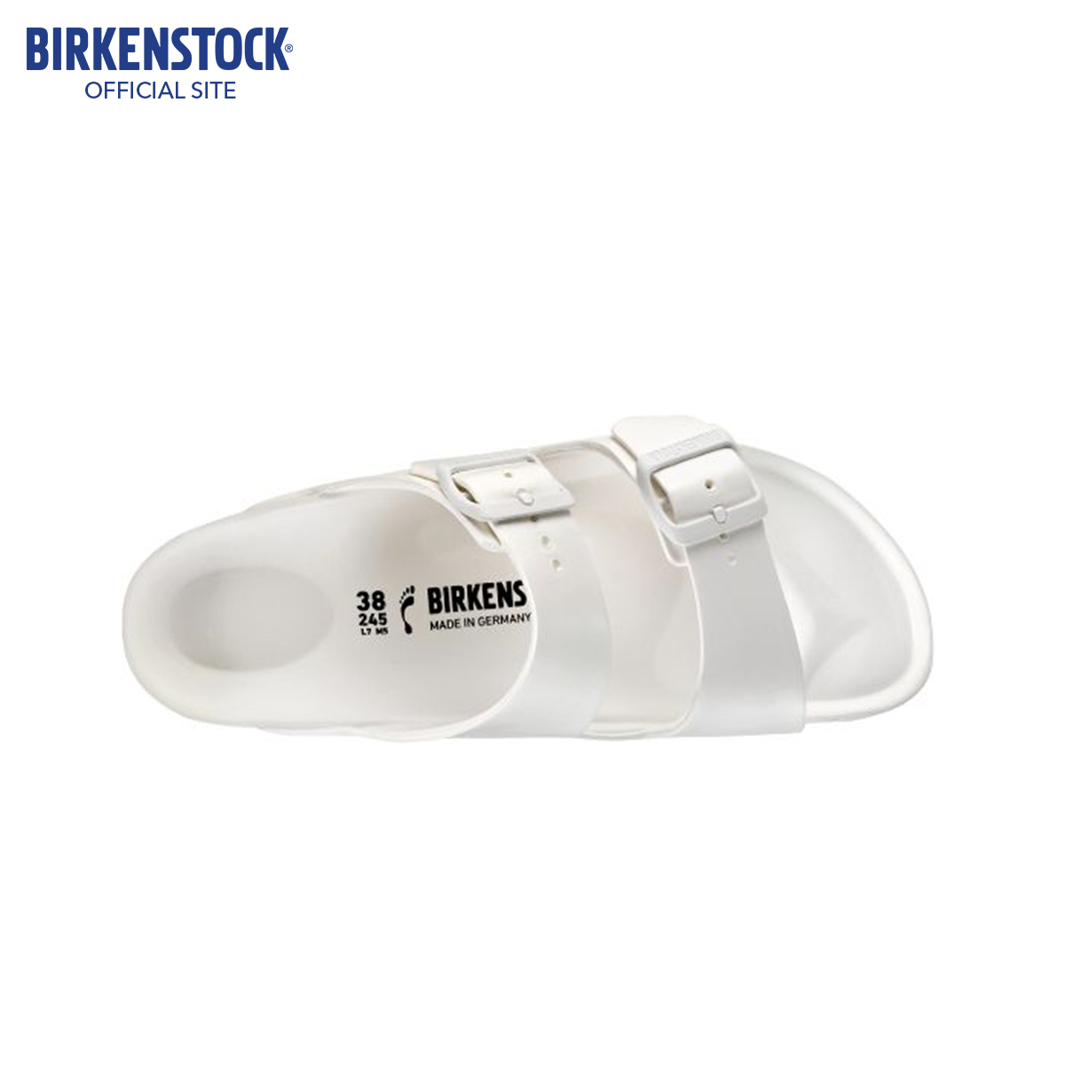 birkenstock white plastic sandals