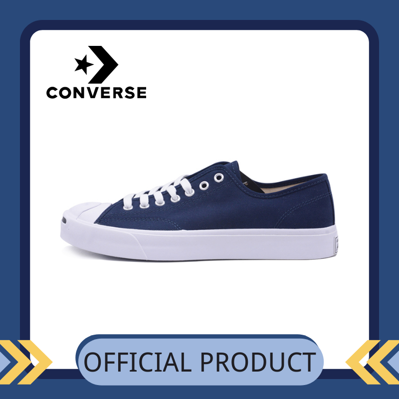 【Official genuine】Converse Classic style All Star Jack Purcel Men's shoes Women's shoes sports shoes fashion shoes running shoes casual shoes Skateboard shoes cloth shoes 165009C Official store