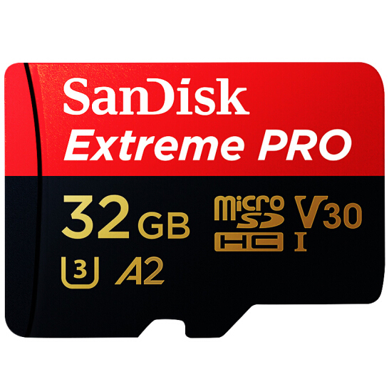 SanDisk Extreme PRO การ์ดหน่วยความจำ Memory card micro SDHC V30 A2 32GB